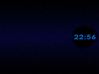 Dark Blue - Skin for ClockWallpaper - Clock and Wallpaper for your Desktop