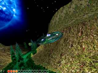 It is a rather beautiful 3D arcade game. The purpose of game is rather simple - to fly on a canyon and collect as soon as possible the power spheres. But spheres do not stand on a place, that does a task of game not so simply as it seems at first sight. Perfect Absorber is a cool 3D arcade game (pc flight game).